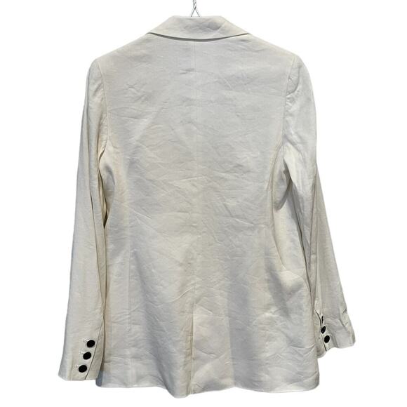 Vince Linen Blend Jacket Size 6 - Picture 2 of 8